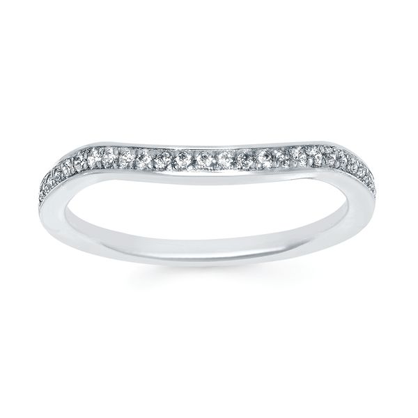 14k White Gold Bridal Set - Image 3