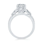 14k White Gold Bridal Set - Image 4
