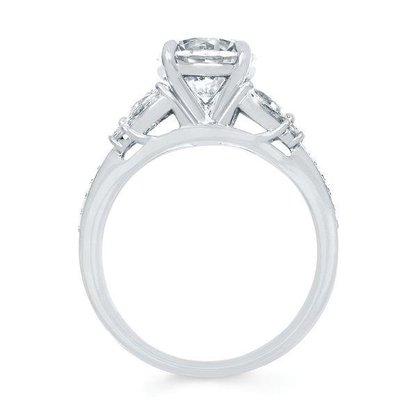 14k White Gold Bridal Set - Image 4