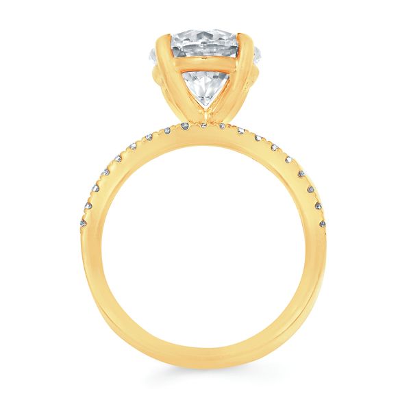 14k Yellow Gold Bridal Set - Image 4