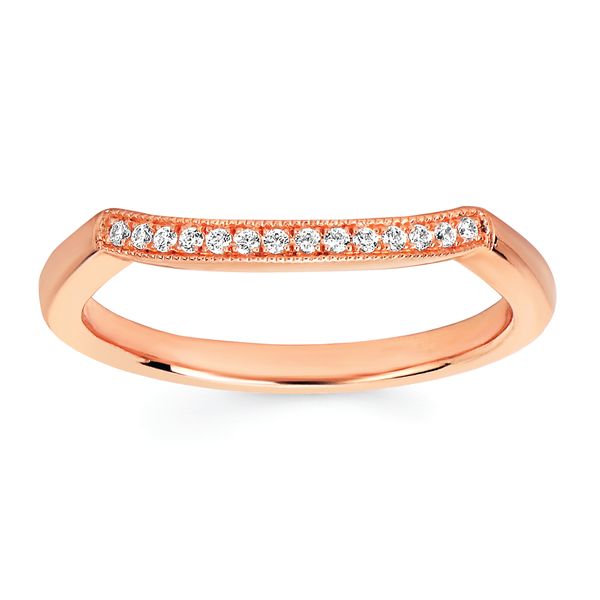14k Rose Gold Bridal Set - Image 3