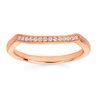 14k Rose Gold Bridal Set - Image 3