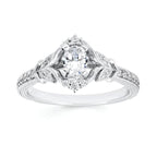 14k White Gold Bridal Set - Image 2