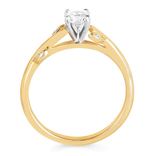 14k Yellow Gold Bridal Set - Image 4