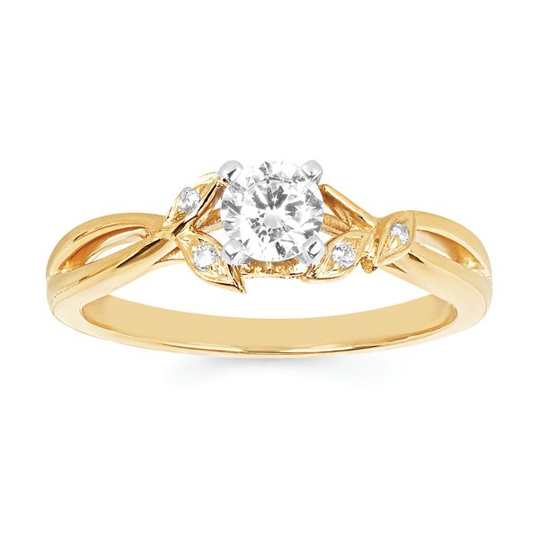 14k Yellow Gold Bridal Set - Image 2