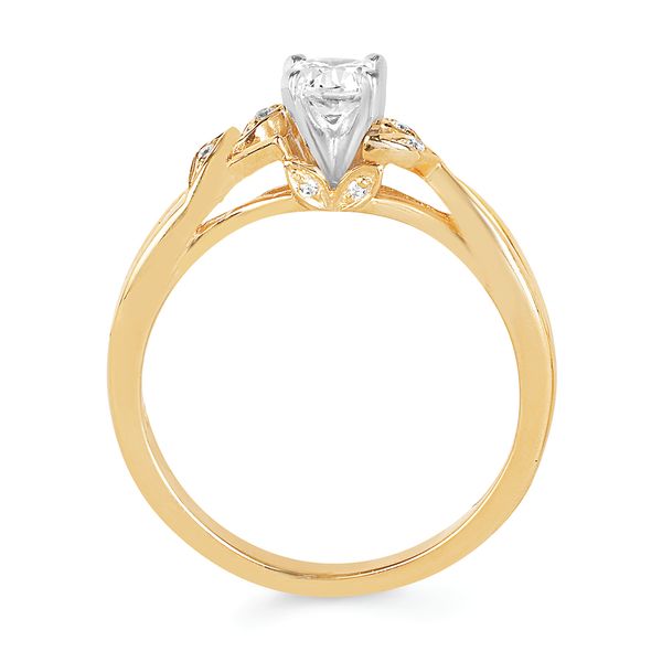 14k Yellow Gold Bridal Set - Image 4