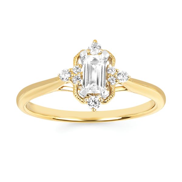 14k Yellow Gold Bridal Set - Image 2