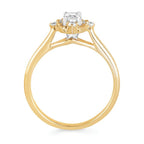 14k Yellow Gold Bridal Set - Image 4