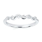 14k White Gold Bridal Set - Image 3