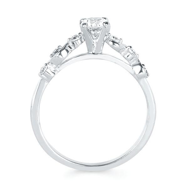 14k White Gold Bridal Set - Image 4