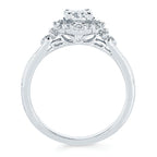 14k White Gold Bridal Set - Image 4