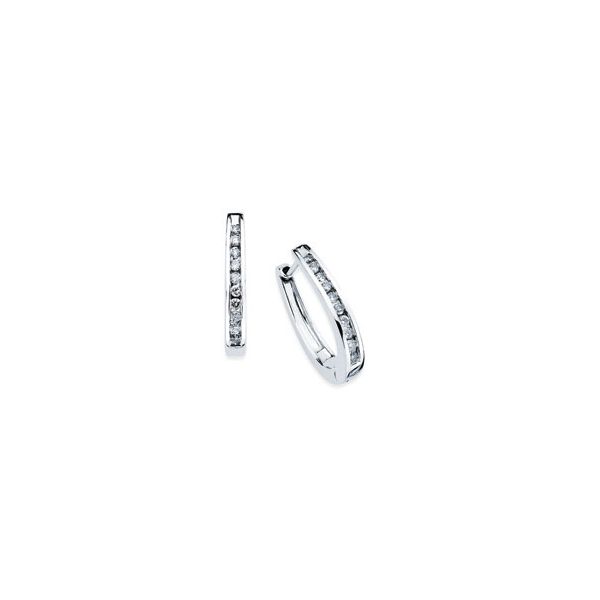 14k Yellow Gold Hoop Earrings