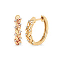 14k Yellow Gold Hoop Earrings