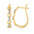 14k Yellow Gold Hoop Earrings