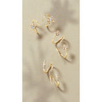 14k Yellow Gold Hoop Earrings - Image 2