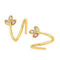 14k Yellow Gold Hoop Earrings