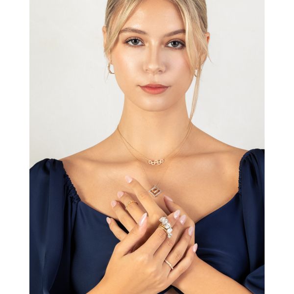 10k Yellow Gold Hoop Earrings - Image 4