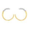 14k Yellow Gold Hoop Earrings