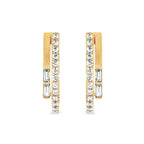 14k Yellow Gold Hoop Earrings