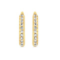 14k Yellow Gold Hoop Earrings