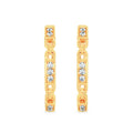 14k Yellow Gold Hoop Earrings