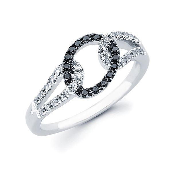 14k White Gold Fashion Ring