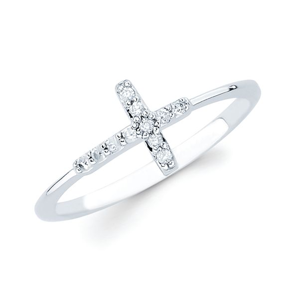 14k White Gold Fashion Ring