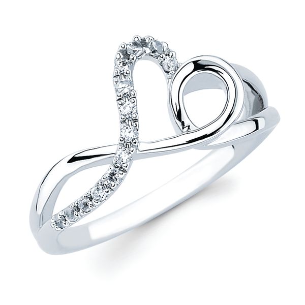 14k White Gold Fashion Ring