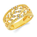 14k Yellow Gold Fashion Ring