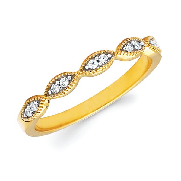 14k Yellow Gold Fashion Ring