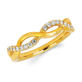 14k Yellow Gold Fashion Ring