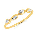 14k Yellow Gold Fashion Ring