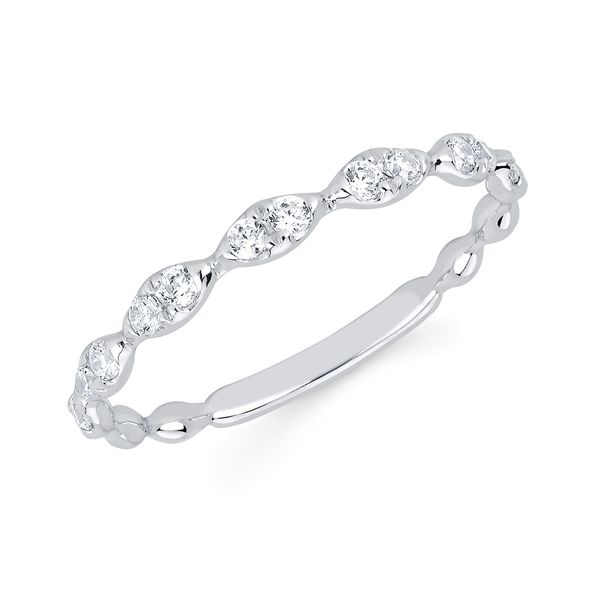 14k White Gold Fashion Ring