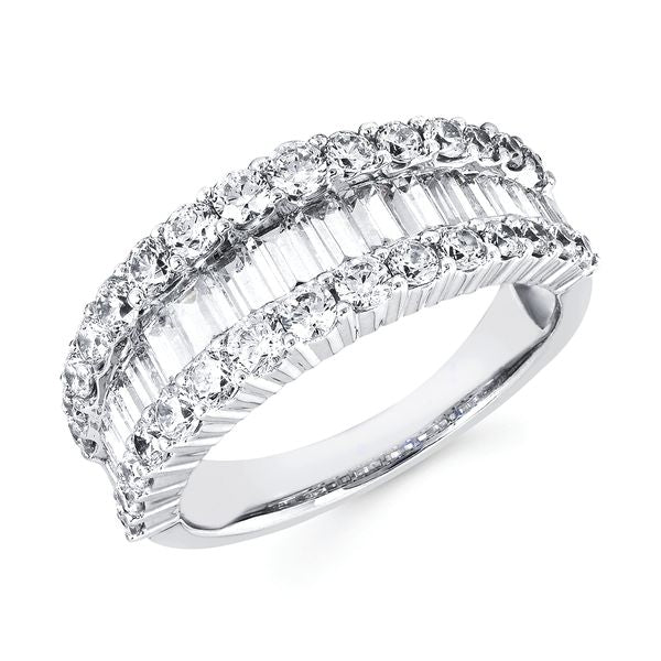 14k White Gold Fashion Ring