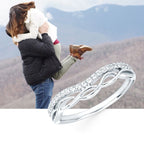 14k White Gold Fashion Ring - Image 2