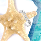 14k White Gold Fashion Ring - Image 3