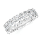 14k White Gold Fashion Ring