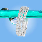 14k White Gold Fashion Ring - Image 2