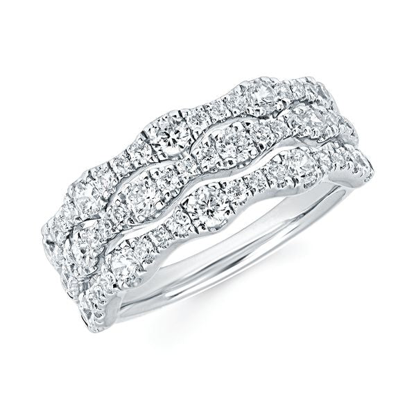 14k White Gold Fashion Ring