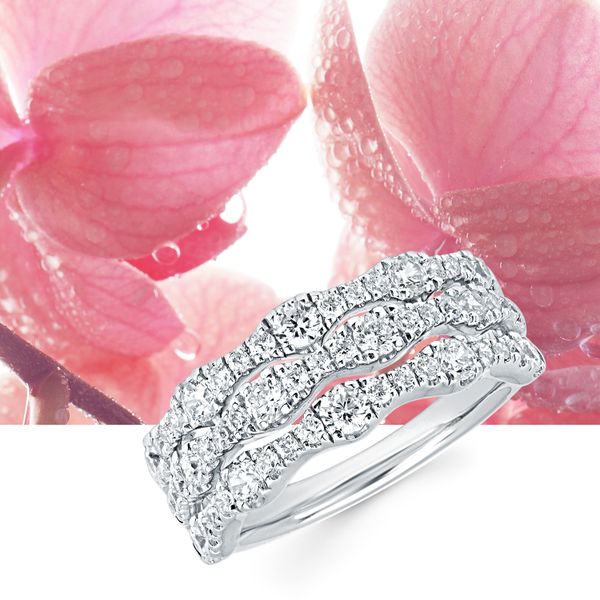 14k White Gold Fashion Ring - Image 2