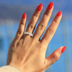14k White Gold Fashion Ring - Image 3