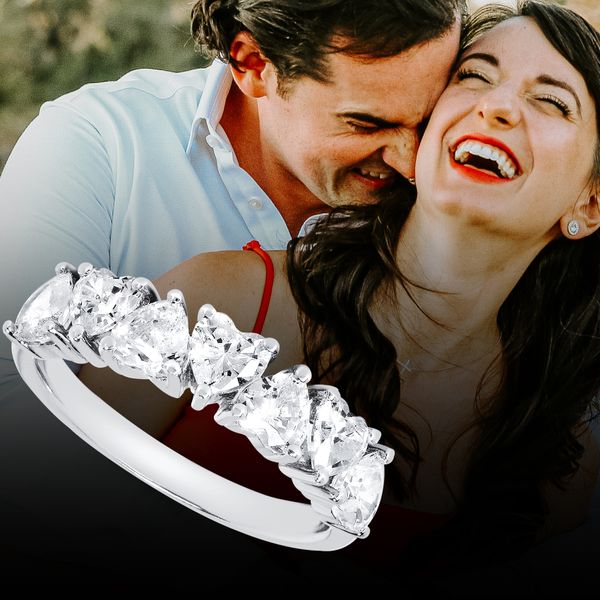 14k White Gold Fashion Ring - Image 2