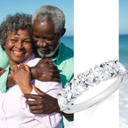 14k White Gold Fashion Ring - Image 4