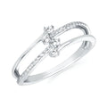 14k White Gold Fashion Ring