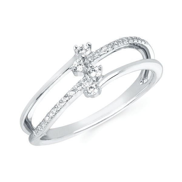 14k White Gold Fashion Ring