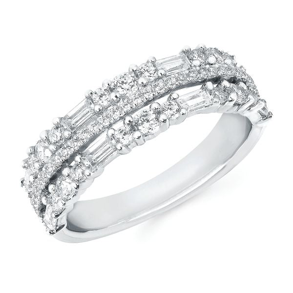 14k White Gold Fashion Ring