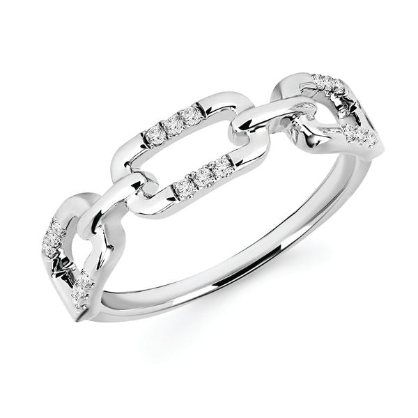 14k White Gold Fashion Ring