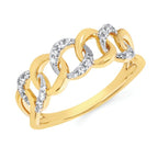 14k Yellow Gold Fashion Ring