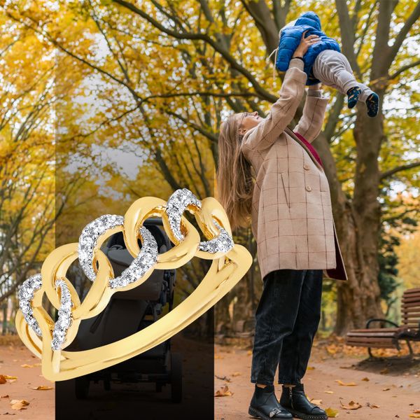 14k Yellow Gold Fashion Ring - Image 3