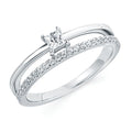 14k White Gold Fashion Ring